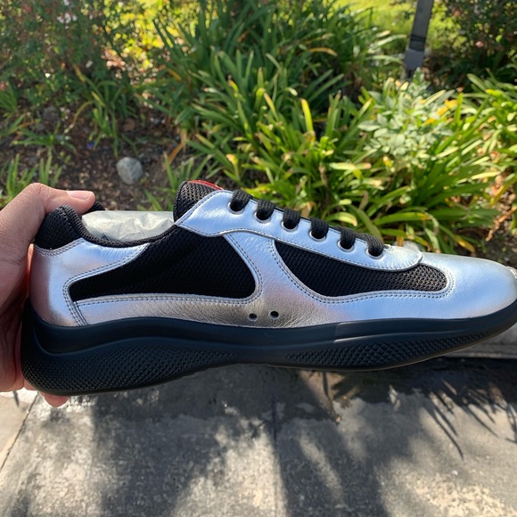 America’s cup leather & technical fabric sneakers - Picture 2 of 6